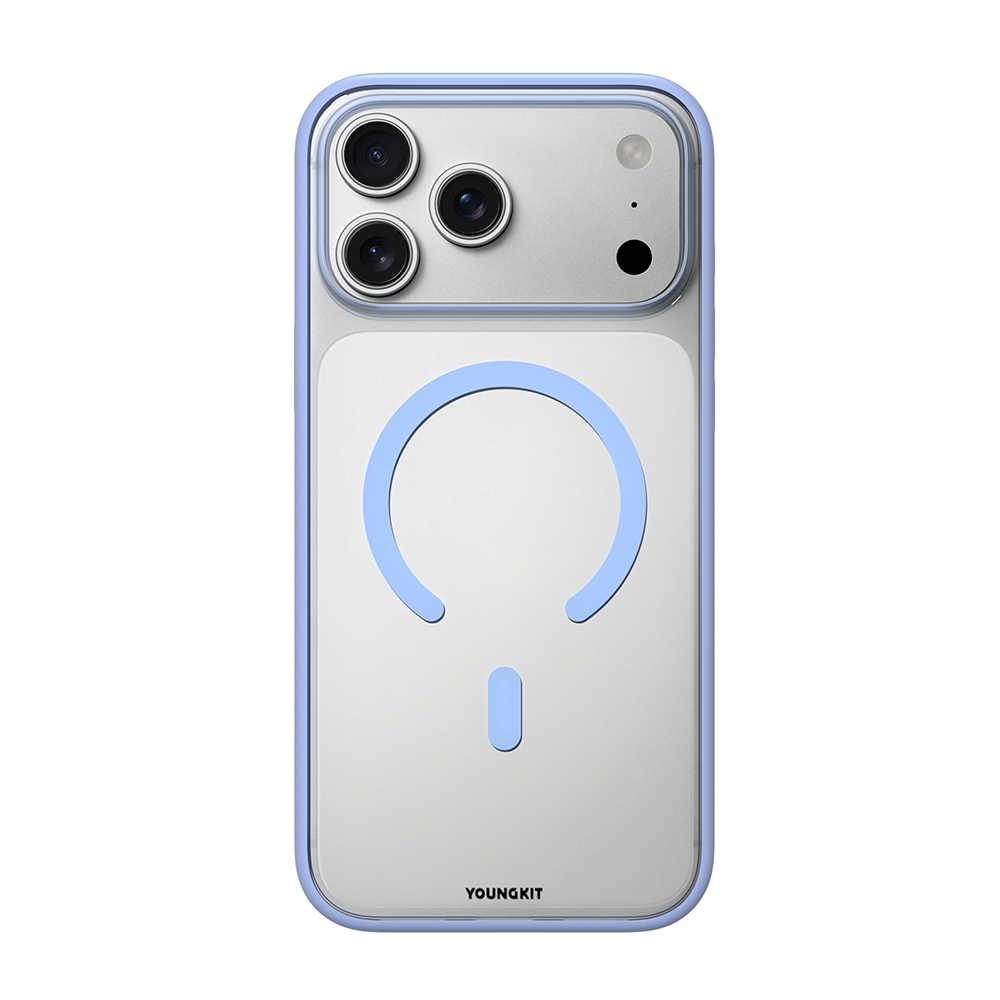Apple iPhone 17 Pro Max Uyumlu Kılıf M-safe Şarj Özellikli Youngkit High Definition Serisi Kapak - 1