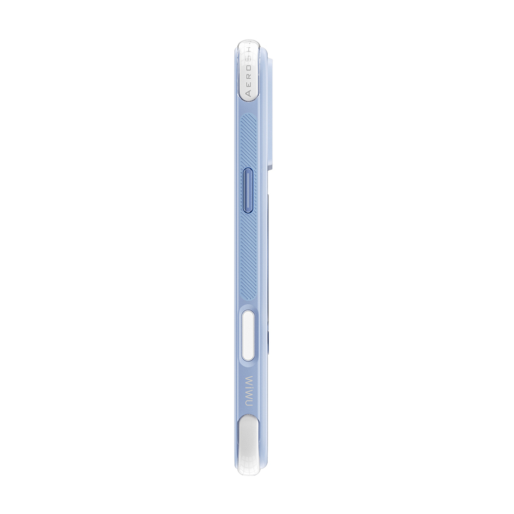Apple iPhone 17 Pro Max Uyumlu Kılıf Wiwu AS-203 AeroShield Ultra Serisi M-safe Şarj Özellikli Airbag Tasarımlı Standlı Kapak - 4