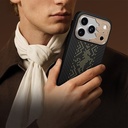 Apple iPhone 17 Pro Max Uyumlu Kılıf M-safe Şarj Özellikli Karbon Fiber Tasarımlı Benks Knight ArmorPro Kevlar Kapak - 5