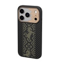 Apple iPhone 17 Pro Uyumlu Kılıf M-safe Şarj Özellikli Karbon Fiber Tasarımlı Benks Knight ArmorPro Kevlar Kapak - 2
