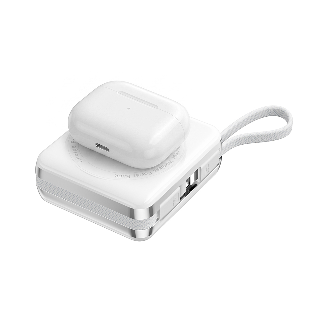 Wiwu XF17 Mag Plus Serisi M-safe Şarj Özellikli 3in1 15W Taşınabilir Powerbank 10.000mAh - 4