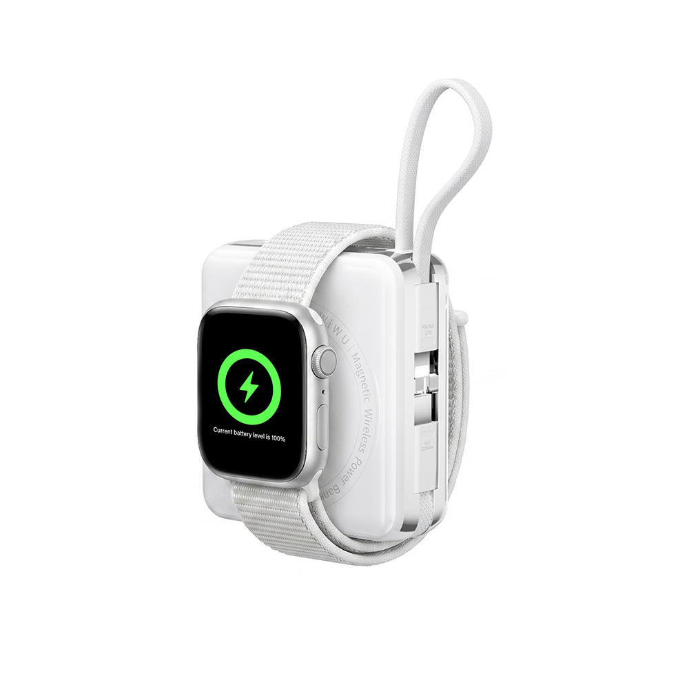 Wiwu XF17 Mag Plus Serisi M-safe Şarj Özellikli 3in1 15W Taşınabilir Powerbank 10.000mAh - 5