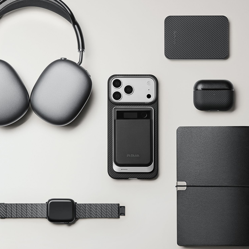 Pitaka Plaud Note Uyumlu Black Gray Serisi MagMod Kartlık ve Şarj Seti - 10