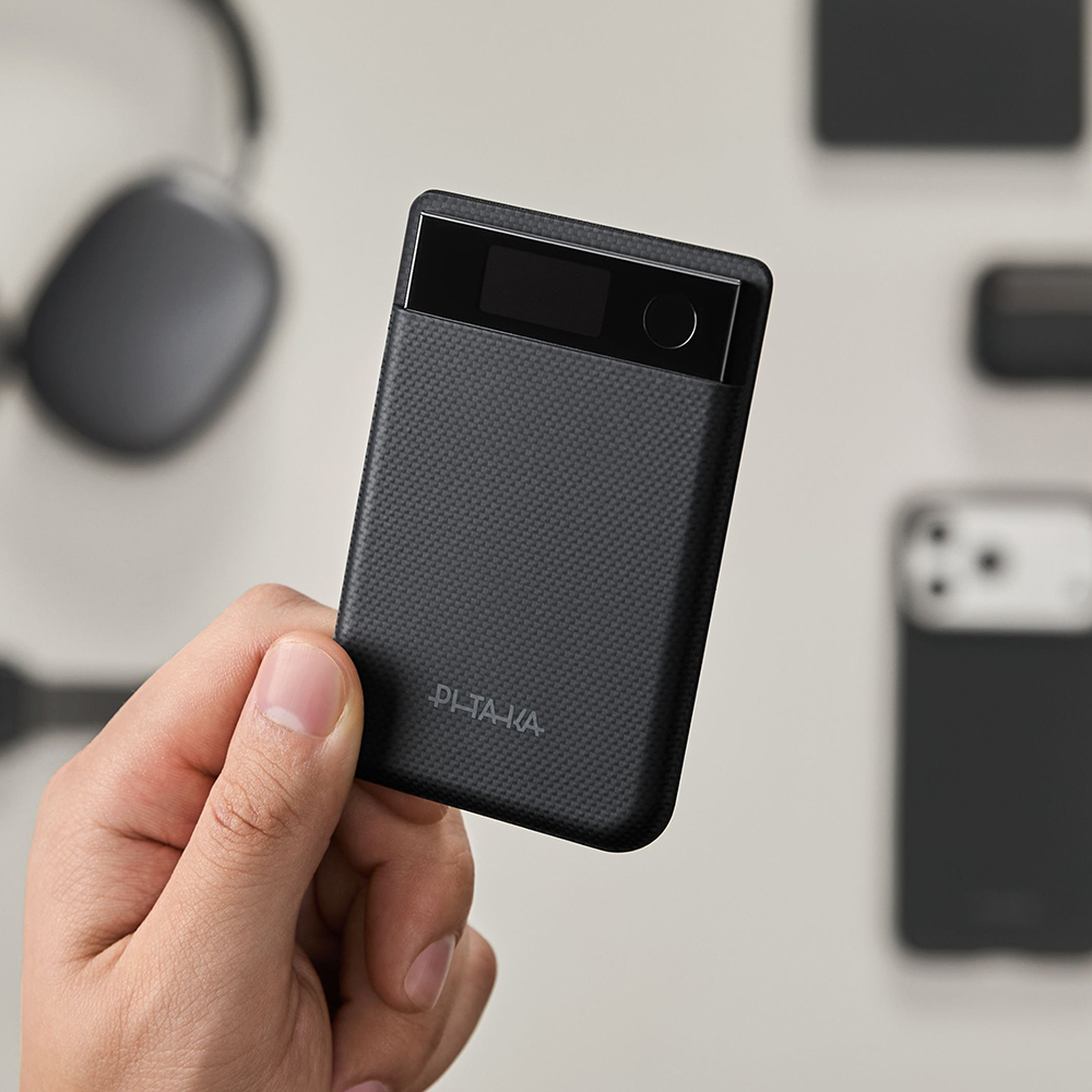 Pitaka Plaud Note Uyumlu Black Gray Serisi MagMod Kartlık ve Şarj Seti - 11