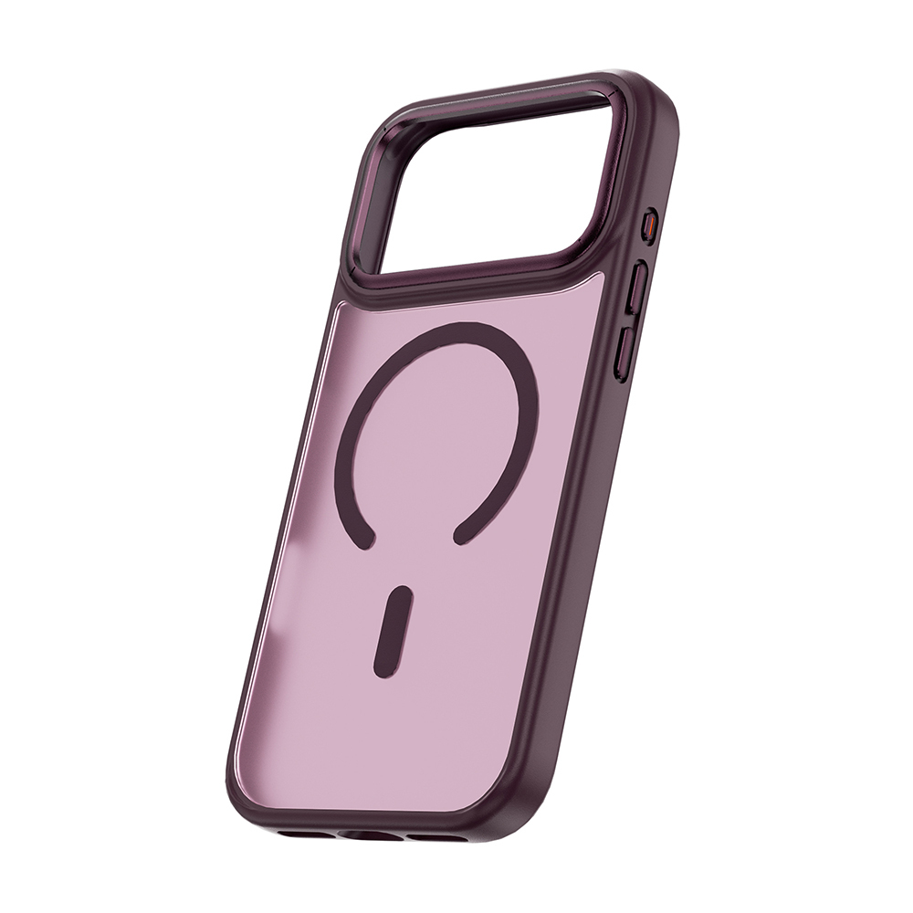 Apple iPhone 17 Pro Uyumlu Kılıf Wiwu FGG-012 ArmorPro Serisi M-safe Şarj Özellikli Parmak İzi Bırakmayan Kılıf - 4