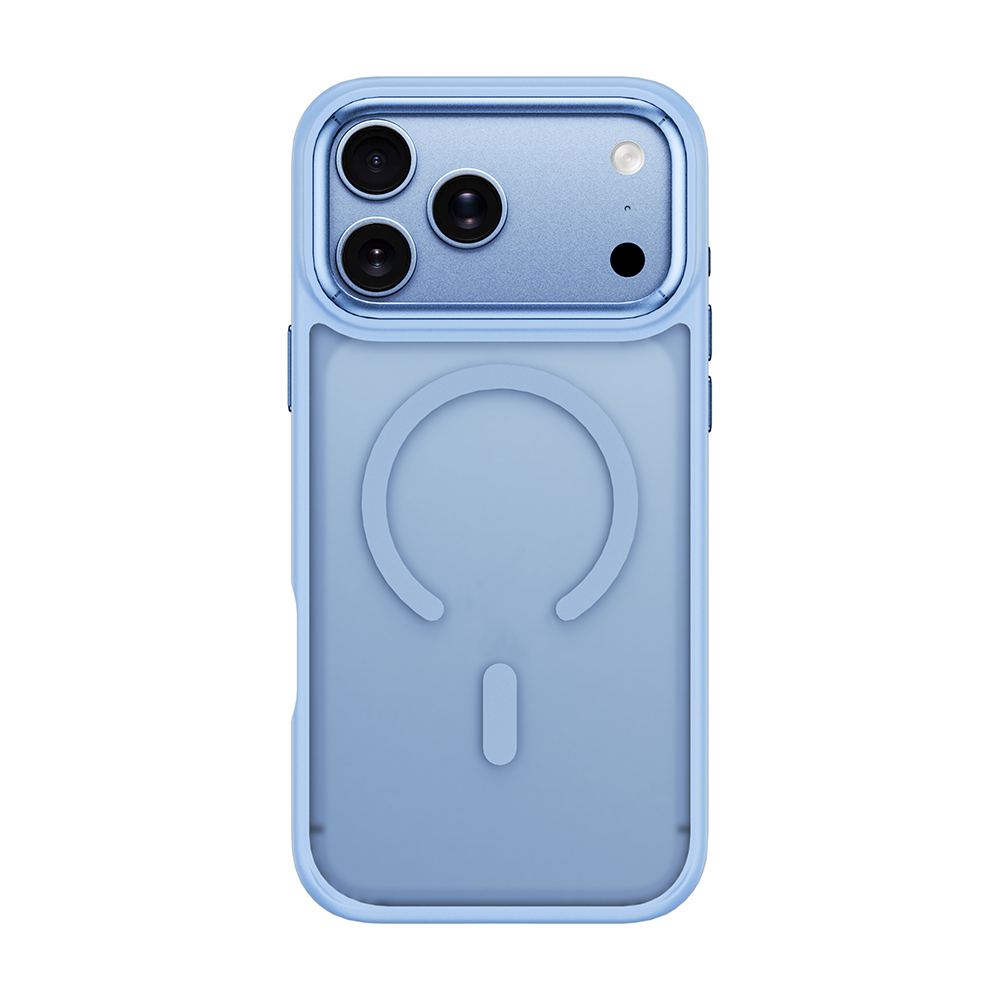 Apple iPhone 17 Pro Uyumlu Kılıf Wiwu FGG-012 ArmorPro Serisi M-safe Şarj Özellikli Parmak İzi Bırakmayan Kılıf - 1