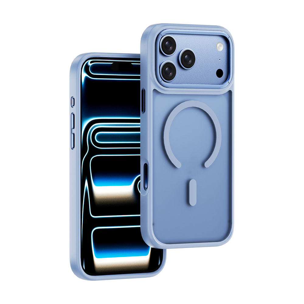 Apple iPhone 17 Pro Uyumlu Kılıf Wiwu FGG-012 ArmorPro Serisi M-safe Şarj Özellikli Parmak İzi Bırakmayan Kılıf - 6