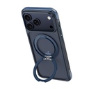 Apple iPhone 17 Pro Max Uyumlu Kılıf Wiwu AG-203 AeroGuard Ultra Serisi M-safe Şarj Özellikli Airbag Tasarımlı Standlı Kapak - 4