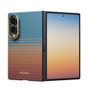 Galaxy Z Fold 8 Kılıf M-safe Şarj Özellikli Aramid Karbon Fiber Pitaka Sunset 2.0 California Dream Serisi Kapak - 1