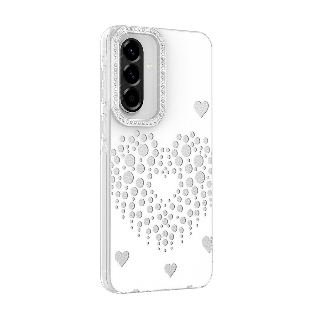 Samsung Galaxy A57 Uyumlu Kılıf Damla Taşlı Zore Rivas Sert PC Kapak - 2