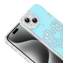 Apple iPhone 13 Uyumlu Kılıf Damla Taşlı Zore Rivas Sert PC Kapak - 1