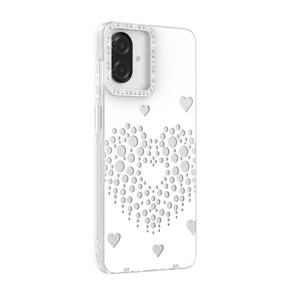 Samsung Galaxy A07 Uyumlu Kılıf Damla Taşlı Zore Rivas Sert PC Kapak - 2