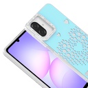 Samsung Galaxy A07 Uyumlu Kılıf Damla Taşlı Zore Rivas Sert PC Kapak - 1