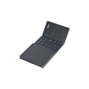 Go Des GD-KB328 Sessiz Tuş Tasarımlı Touch Pad Özellikli Katlanabilir Bluetooth Bağlantılı Kablosuz Klavye - 1
