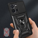 Vivo Y35 Uyumlu Kılıf Magnetik Standlı Kamera Korumalı Zore Sürgülü Vega Kapak - 3
