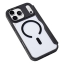 Apple iPhone 18 Pro Kılıf M-safe Şarj Özellikli Vegan Deri Tasarımlı Şeffaf Arka Yüzey Kartlıklı Raptic Urban Folio Serisi Kapak - 1