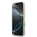 Apple iPhone 18 Pro Max Kılıf Guess Orjinal Lisanslı M-safe Şarj Özllikli PU Deri Taşlı Üçgen Logo 4G Desenli Strass Kapak - 4