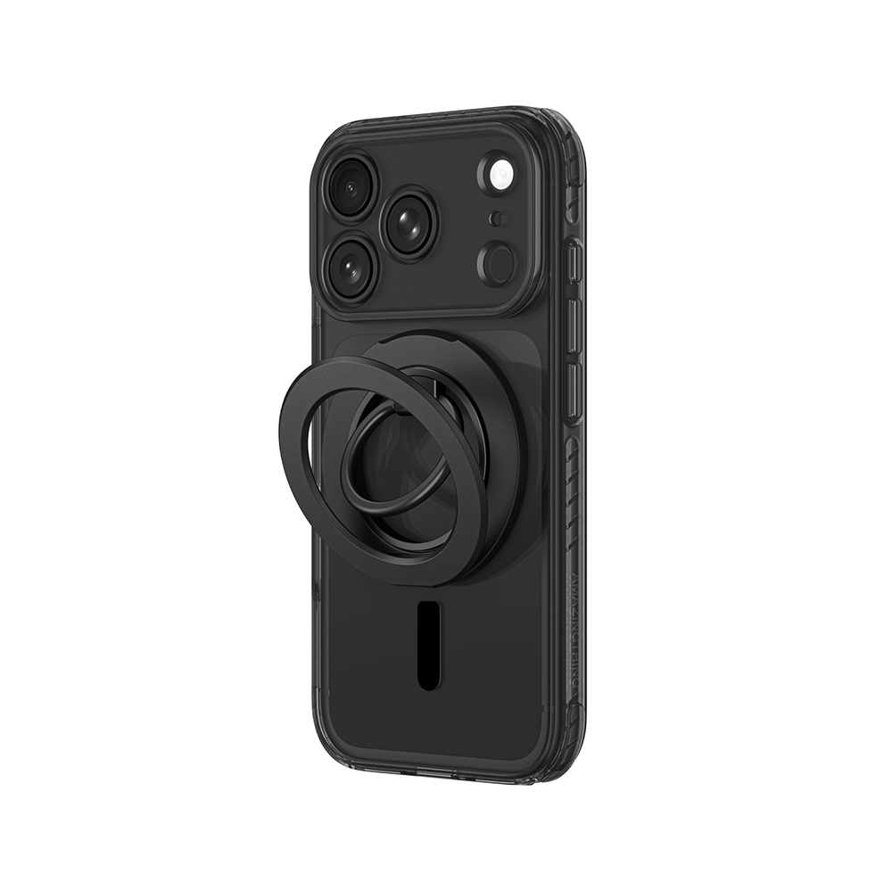Apple iPhone 18 Pro Max Kılıf M-safe Şarj Özellikli Yüzük Standlı Amazingthing Titan Pro Grip Ring Serisi Kapak - 1