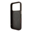 Apple iPhone 18 Pro Kılıf Guess Orjinal Lisanslı M-safe Şarj Özellikli Metal Kamera Çerçeveli C-Magnet 4G Desenli Yazı Logolu Kapak - 6