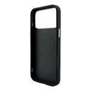 Apple iPhone 18 Pro Kılıf Guess Orjinal Lisanslı M-safe Şarj Özellikli Metal Kamera Çerçeveli C-Magnet 4G Desenli Yazı Logolu Kapak - 6