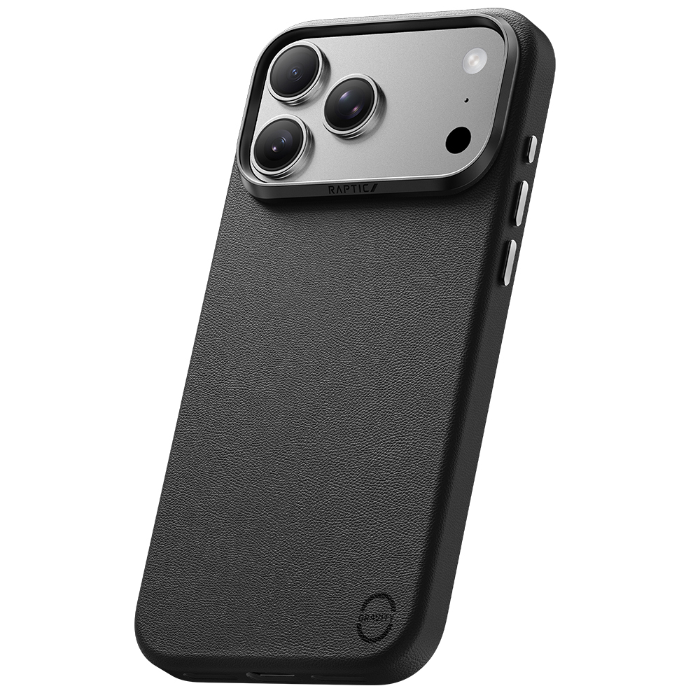 Apple iPhone 17 Pro Uyumlu Kılıf M-Safe Şarj Özellikli Polimerik Deri Raptic Urban Nano Kapak - 1