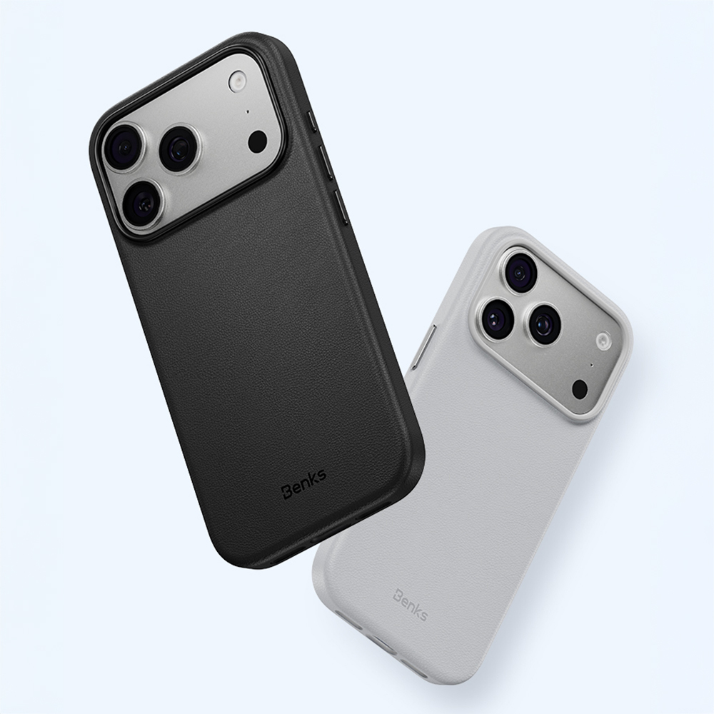 Apple iPhone 18 Pro Kılıf M-safe Şarj Özellikli Çizilmeye Dayanıklı Benks VitaPro Serisi PU Deri Kapak - 5
