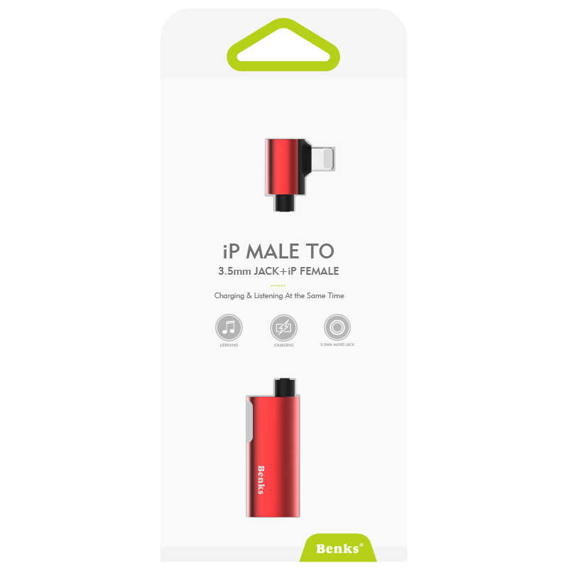 Benks U40 2 in 1 Lightning Audio Adaptör - 4