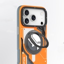 Apple iPhone 17 Pro Uyumlu Kılıf M-safe Şarj Özellikli Youngkit Starship Serisi Kapak - 7