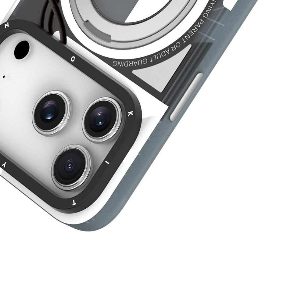 Apple iPhone 17 Pro Uyumlu Kılıf M-safe Şarj Özellikli Youngkit Starship Serisi Kapak - 10