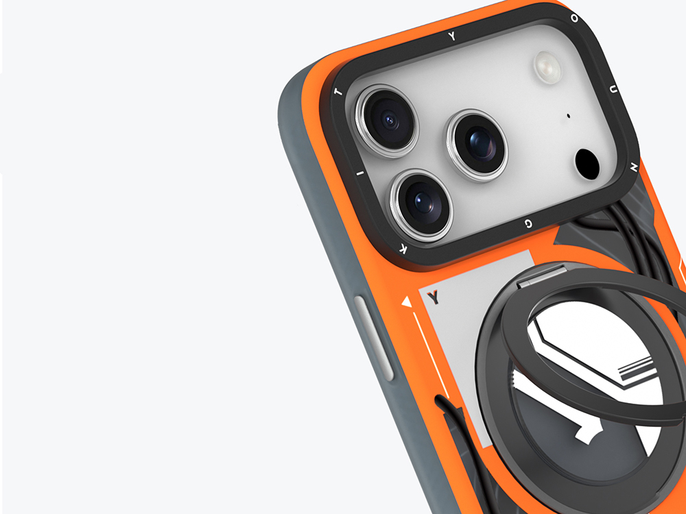 Apple iPhone 17 Pro Uyumlu Kılıf M-safe Şarj Özellikli Youngkit Starship Serisi Kapak - 14