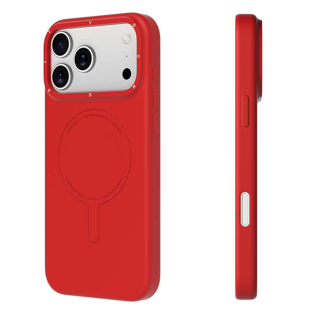 Apple iPhone 17 Pro Uyumlu Kılıf M-Safe Şarj Özellikli Youngkit Morandi Serisi Kapak - 1