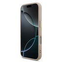 Apple iPhone 18 Pro Kılıf Guess Orjinal Lisanslı Gold Metal Kamera Çerçeveli 4G Desenli Metal Büyük 4G ve Yazı Logolu Kapak - 11