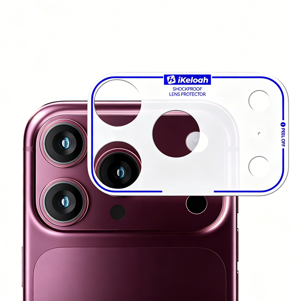 Apple iPhone 18 Pro Mohseven Pet Film Kamera Çerçeve Koruyucu - 2