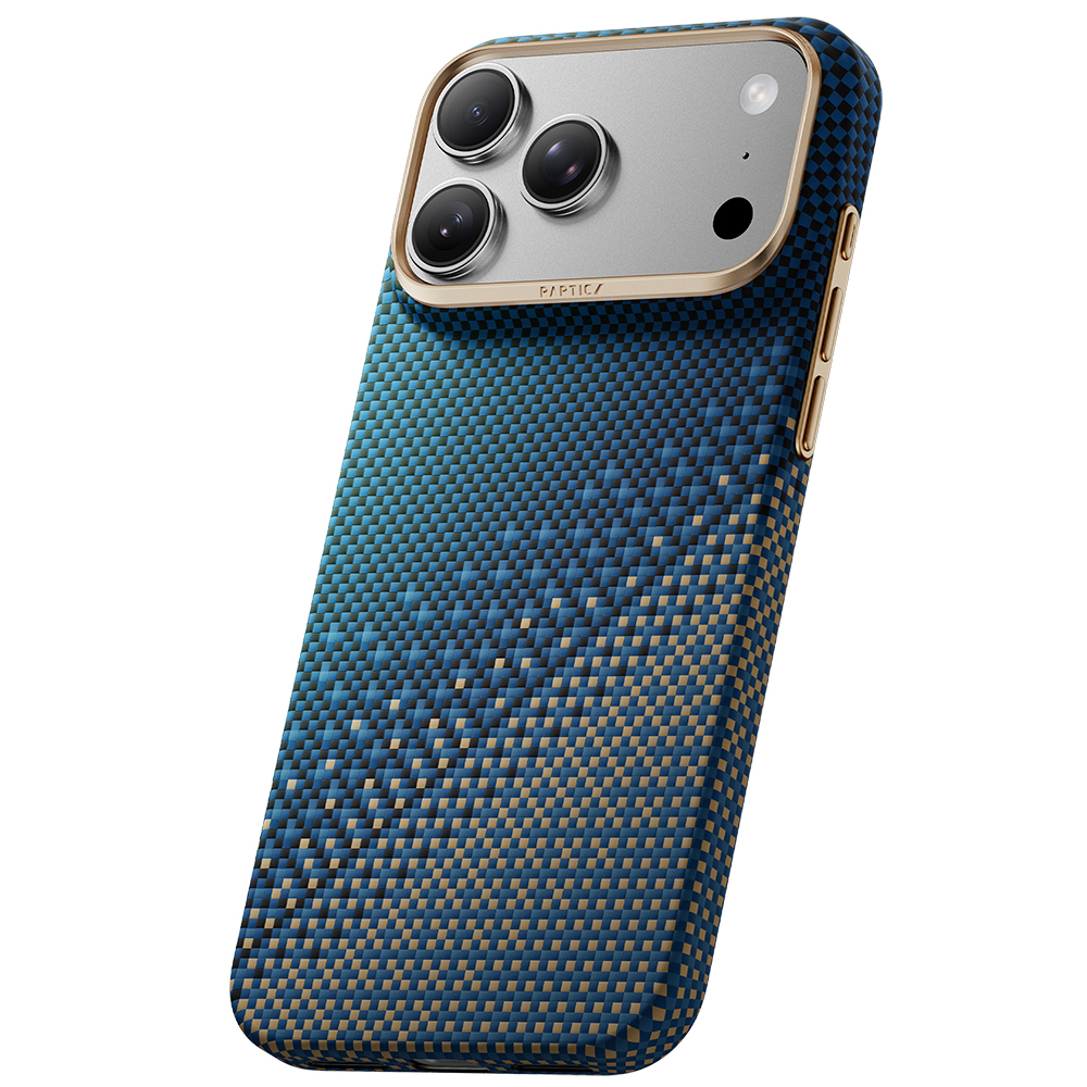 Apple iPhone 18 Pro Kılıf M-safe Şarj Özellikli Raptic Aramid Skin Serenity Serisi Karbon Kapak - 2
