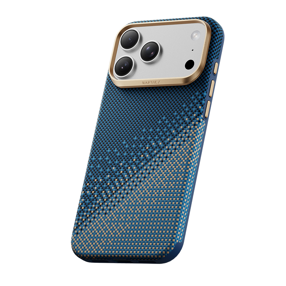 Apple iPhone 18 Pro Kılıf M-safe Şarj Özellikli Raptic Aramid Dual Ultra Serenity Serisi Karbon Kapak - 1
