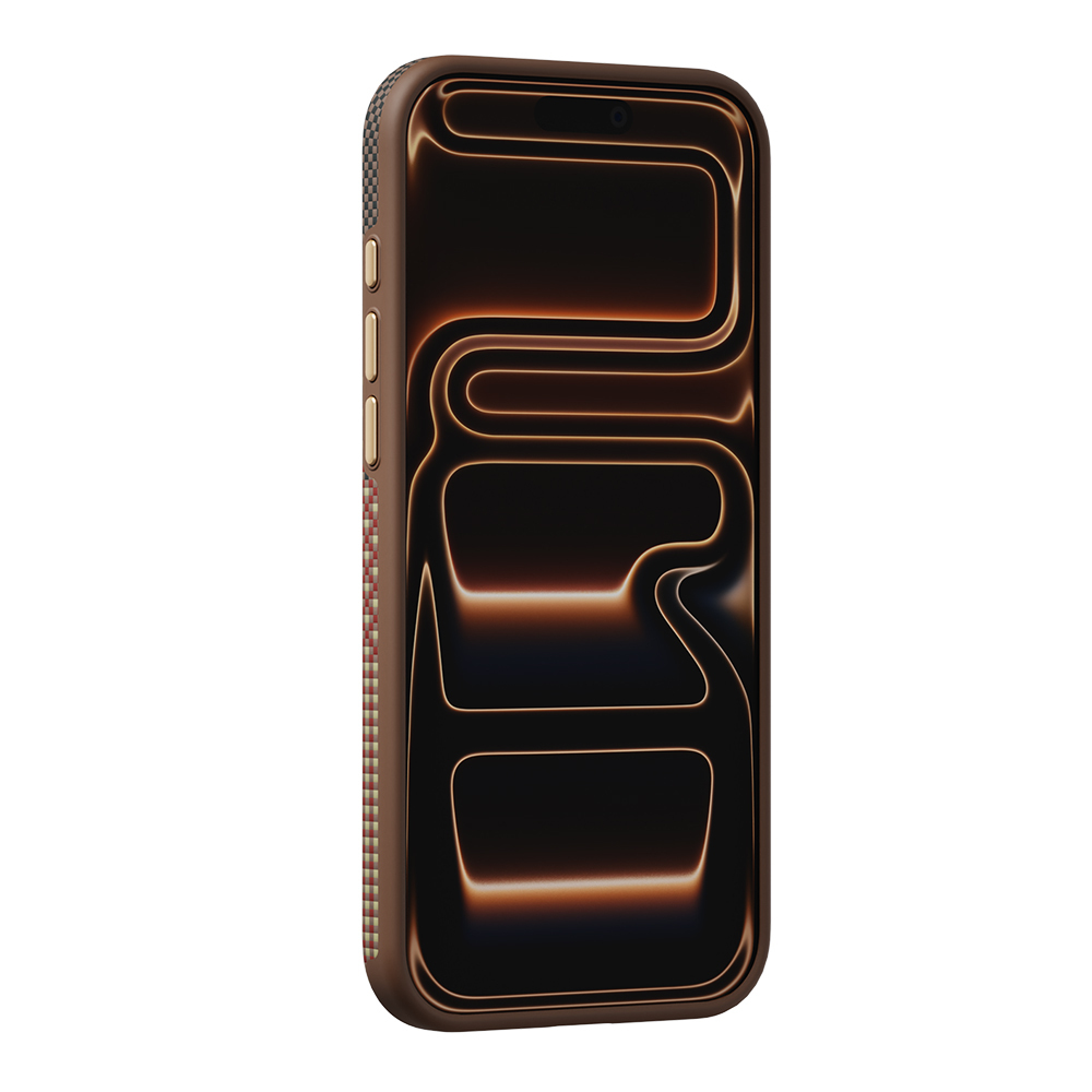 Apple iPhone 18 Pro Kılıf M-safe Şarj Özellikli Raptic Aramid Dual Ultra Serenity Serisi Karbon Kapak - 4