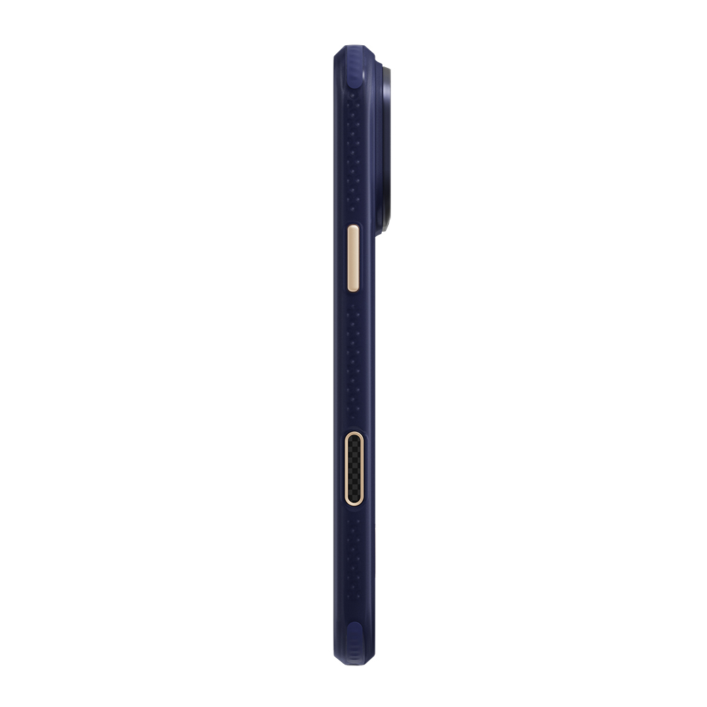 Apple iPhone 18 Pro Kılıf M-safe Şarj Özellikli Raptic Aramid Dual Grid Serisi Karbon Kapak - 3