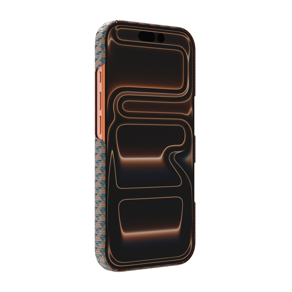 Apple iPhone 18 Pro Max Kılıf M-safe Şarj Özellikli Raptic Aramid Skin Origin Serisi Karbon Kapak - 13