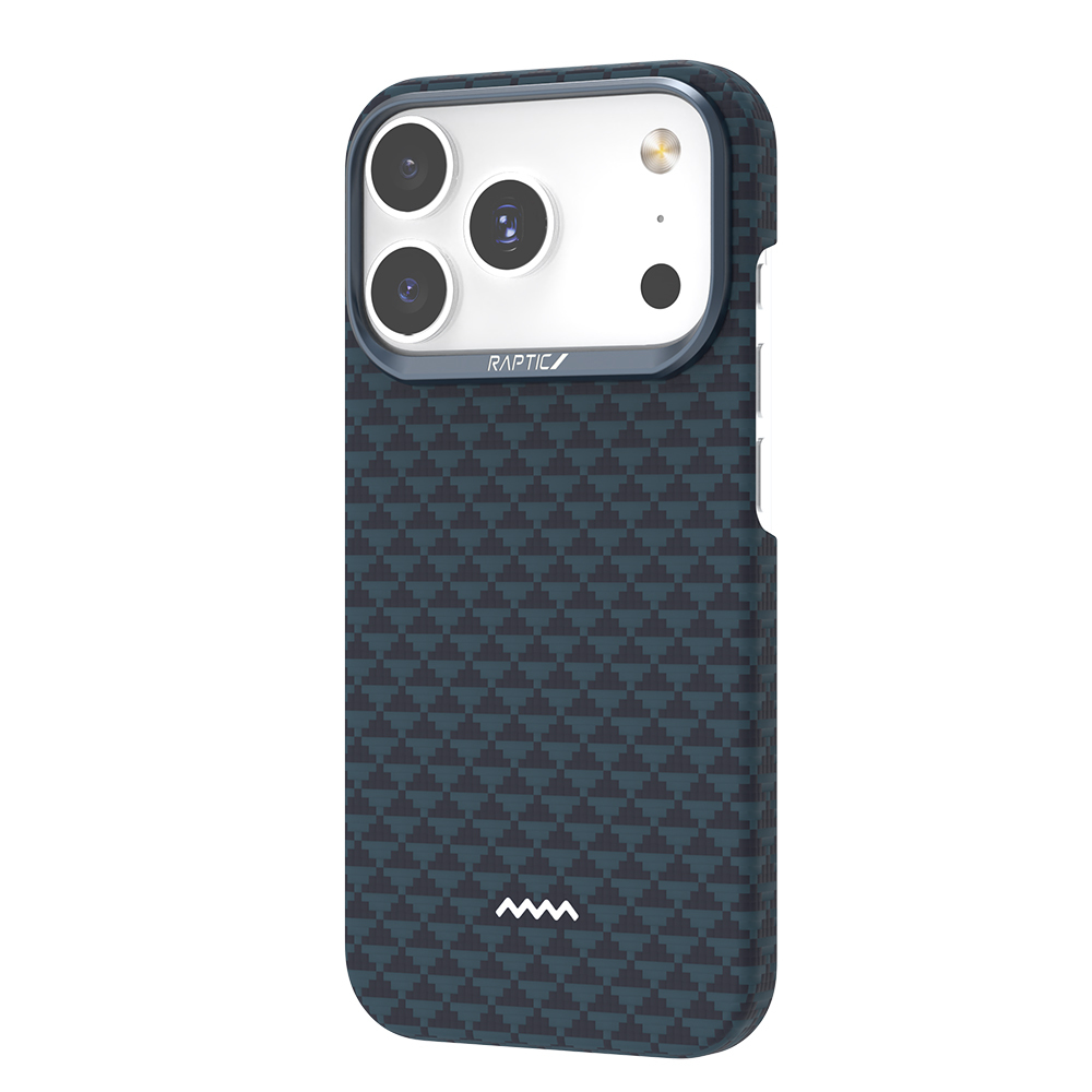 Apple iPhone 18 Pro Max Kılıf M-safe Şarj Özellikli Raptic Aramid Skin Origin Serisi Karbon Kapak - 27