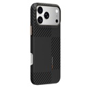 Apple iPhone 18 Pro Max Kılıf M-safe Şarj Özellikli 600D Metal Kamera Çerçeveli Raptic Aramid Fiber Karbon Geotik Serisi Kapak - 2