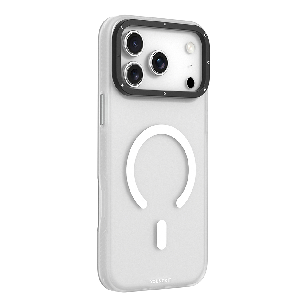 Apple iPhone 17 Pro Max Uyumlu Kılıf M-safe Şarj Özellikli Youngkit Hidden Sand Serisi Kapak - 5