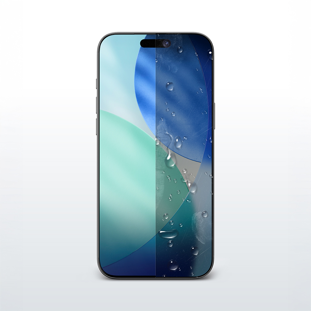 Apple iPhone 18 Pro Max Amazingthing Radix Parmak İzi Bırakmayan Temperli Cam Ekran Koruyucu - 8
