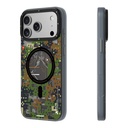 Apple iPhone 17 Pro Max Uyumlu Kılıf M-Safe Şarj Özellikli Youngkit Camouflage Sykell Serisi Kapak - 1