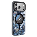 Apple iPhone 17 Pro Max Uyumlu Kılıf M-Safe Şarj Özellikli Youngkit Camouflage Sykell Serisi Kapak - 9