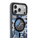 Apple iPhone 17 Pro Max Uyumlu Kılıf M-Safe Şarj Özellikli Youngkit Camouflage Sykell Serisi Kapak - 12