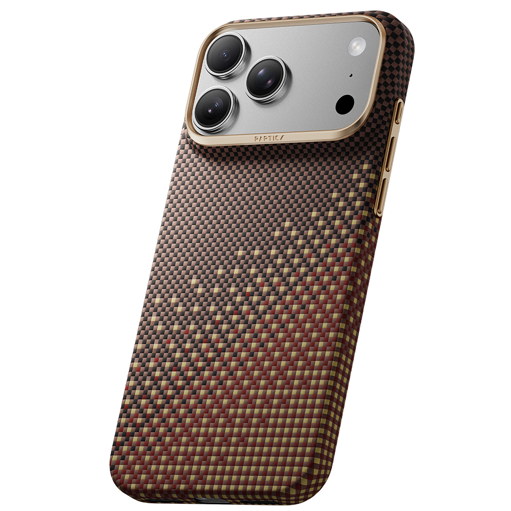 Apple iPhone 18 Pro Max Kılıf M-safe Şarj Özellikli Raptic Aramid Skin Serenity Serisi Karbon Kapak - 2