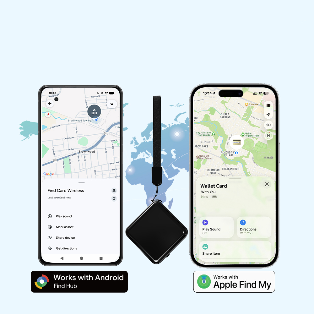 Micflip P25 Suya Dayanıklı iOS ve Android Cihazlar için Type-C Şarj Portlu Akıllı Takip Cihazı - 8