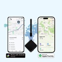 Micflip P25 Suya Dayanıklı iOS ve Android Cihazlar için Type-C Şarj Portlu Akıllı Takip Cihazı - 8