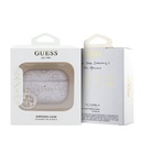 Apple Airpods Pro Uyumlu 3 Kılıf Guess Orjinal Lisanslı PU Deri 4G Desenli 4G Charm Kapak - 3