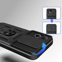 Tecno Pova Uyumlu Curve 2 Kılıf Magnetik Standlı Kamera Korumalı Zore Sürgülü Vega Kapak - 4